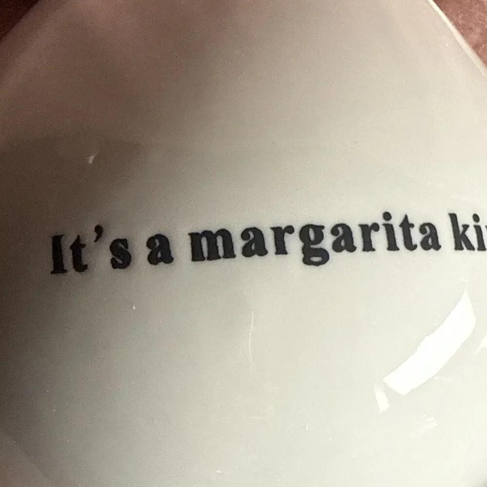 Pier One White Margarita Pitcher - It's a Margarita Kind of Day.